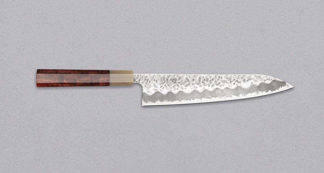 Hokiyama Gyuto Shirogami #1 Sandalwood 210 mm