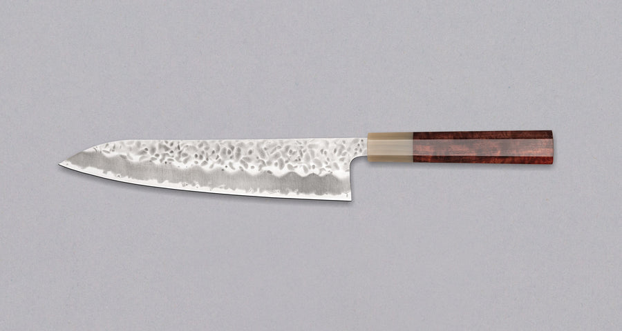 Hokiyama Gyuto Shirogami #1 Sandalwood 210 mm