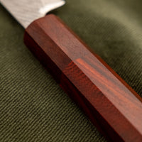 Hokiyama Petty Ginsanko Nawame Damascus 135 mm [Kaotan/Rosewood]