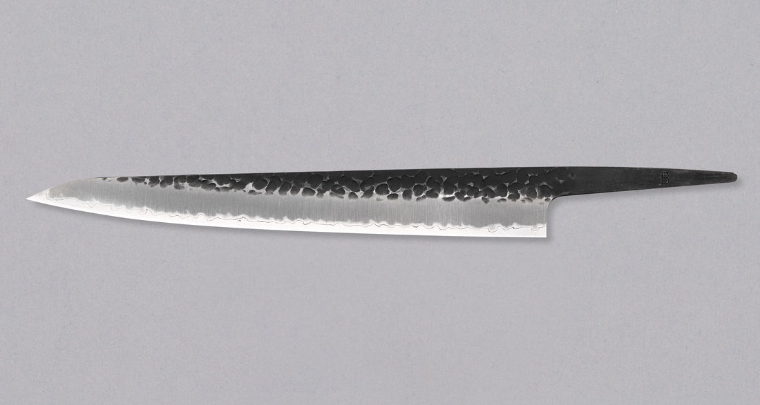 Hokiyama Sujihiki Aogami Super Kuro-uchi 240 mm - OŠTRICA
