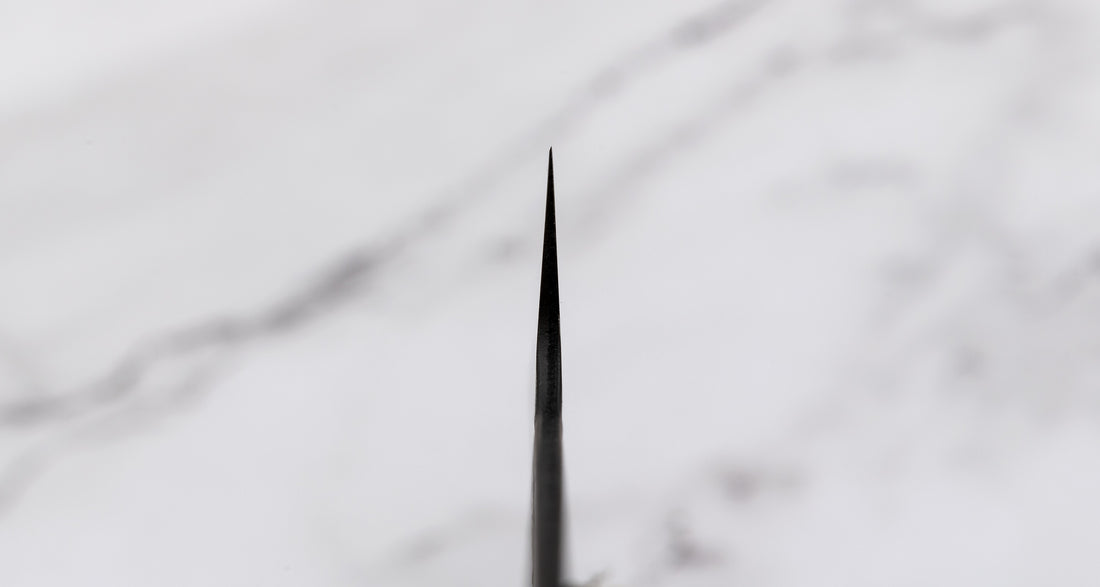 Hokiyama Sujihiki Aogami Super Kuro-uchi 240 mm - OŠTRICA