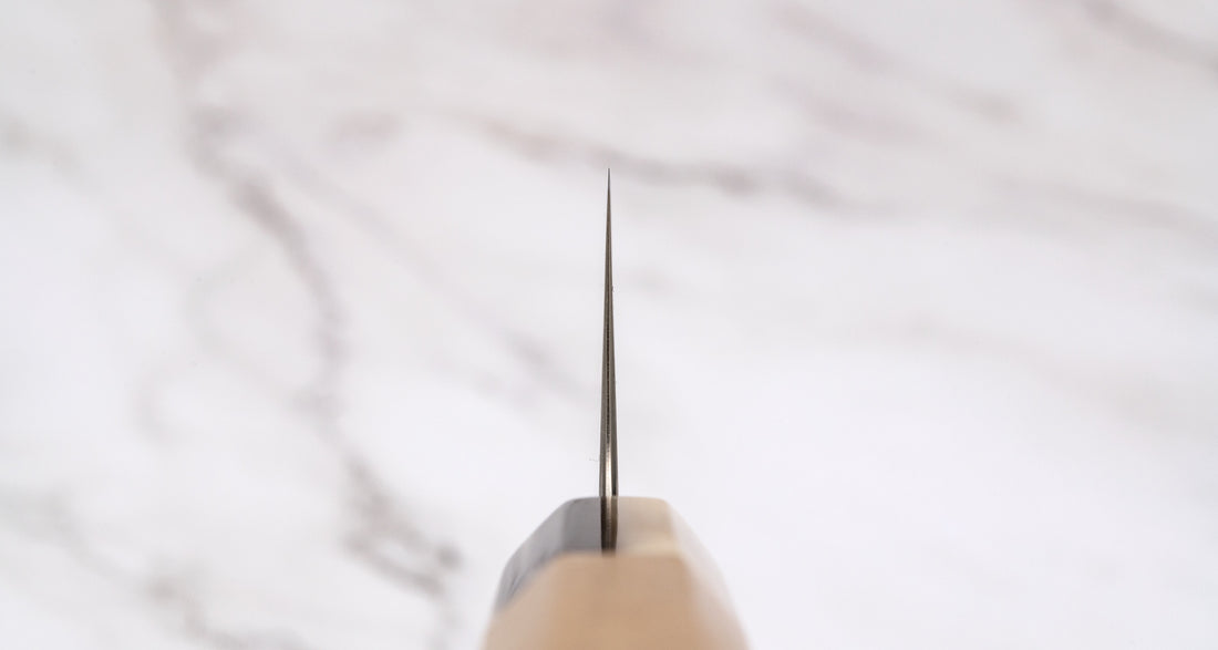 Hokiyama Gyuto Aogami Super Wa Blond Buffalo 210 mm