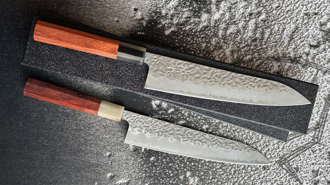 Hokiyama Gyuto Shirogami #1 Sandalwood 210 mm