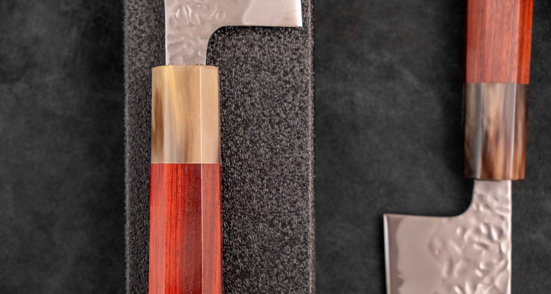 Hokiyama Gyuto Shirogami #1 Sandalwood 210 mm