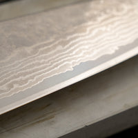 Hokiyama Santoku Damascus 440C 170 mm - OŠTRICA