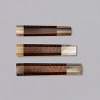 Japanska Drška - Snakewood/Blond Buffalo [osmerokutna]