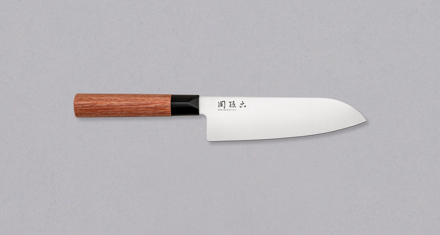Kai Shun Seki Magoroku Red Wood Santoku 170 mm