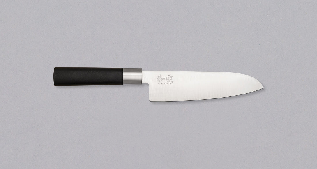 Kai Shun Wasabi Black Santoku 165 mm