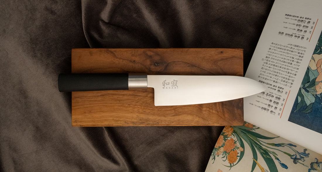 Kai Shun Wasabi Black Santoku 165 mm