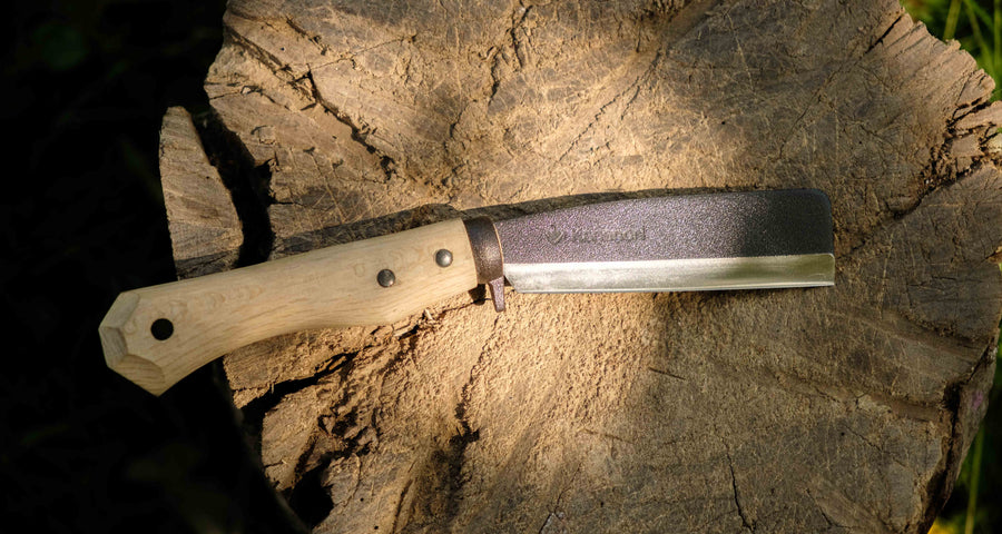 Kanenori Mini Double Bevel Hatchet 110 mm