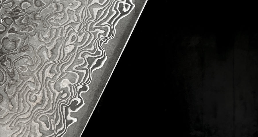 Kato Santoku VG-10 Nickel Damascus 170 mm [Palisandar]