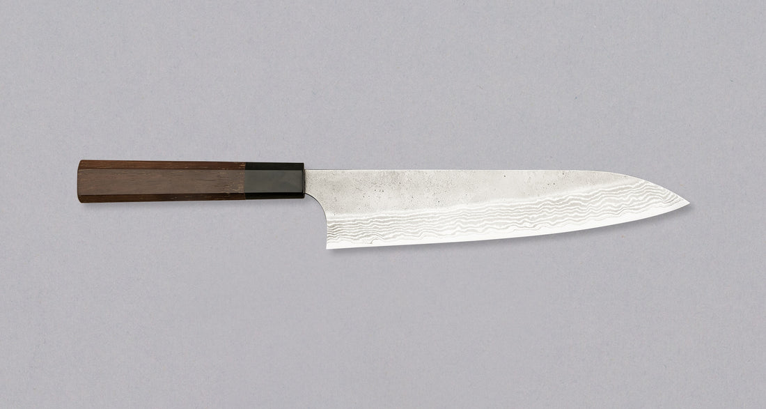 Kato Gyuto VG-10 Nashiji Damascus 210 mm