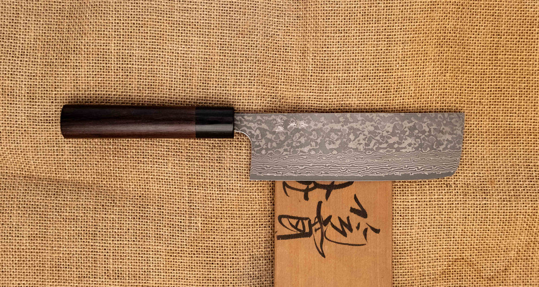 Kato Nakiri VG-10 Nickel Damascus 160 mm