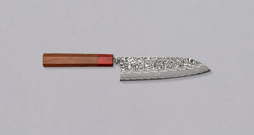 Kato Santoku SG2 Black Damascus 170 mm
