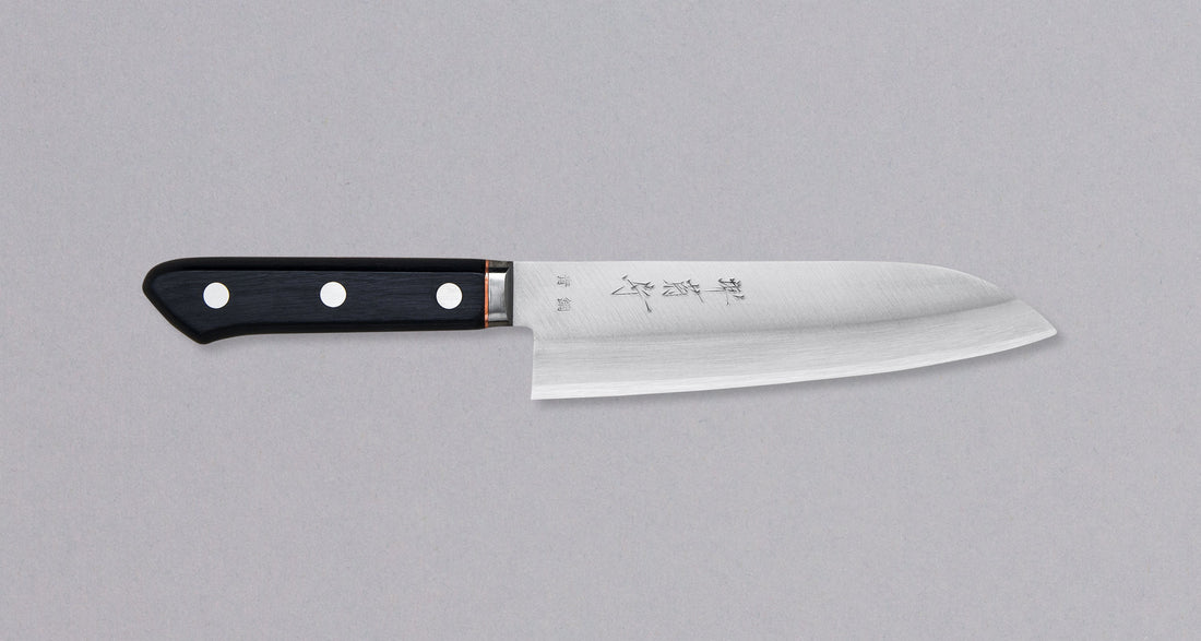 Kawamura Aoki Santoku Black 165 mm_1