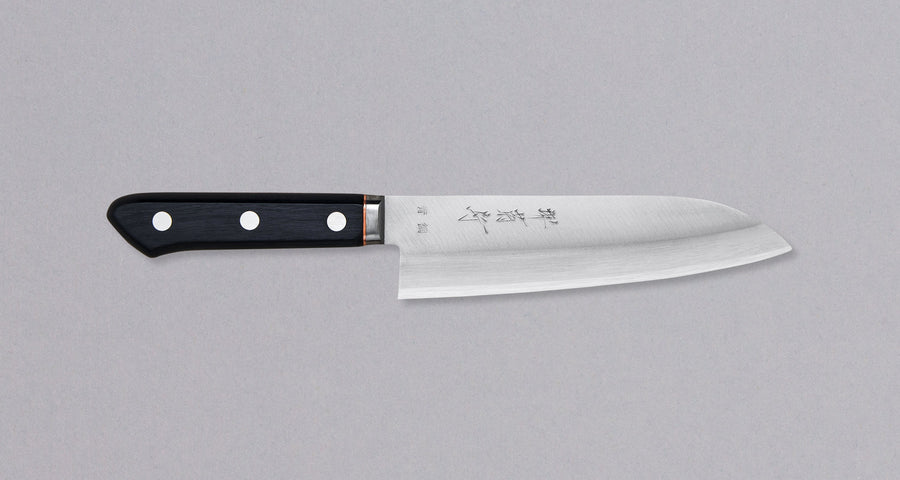 Kawamura Aoki Santoku Black 165 mm_1