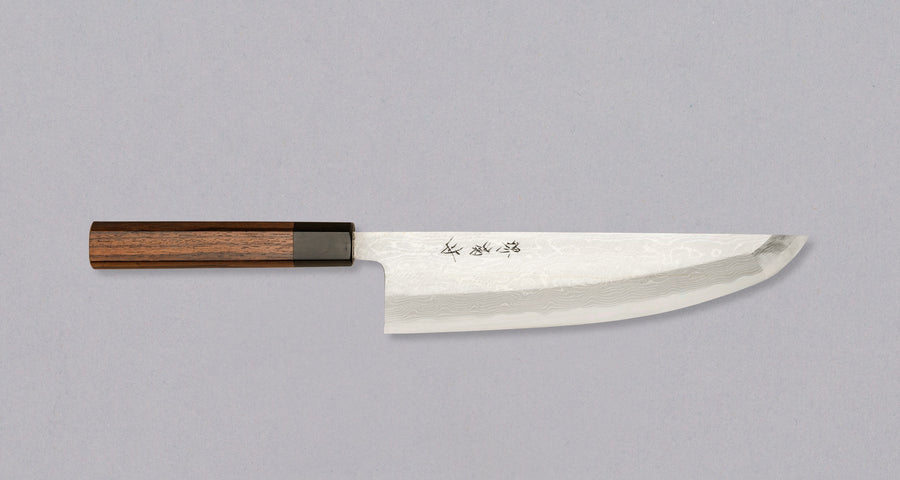 Kawamura Sakimaru-Gyuto Aogami #2 Damascus 220 mm [palisandar]