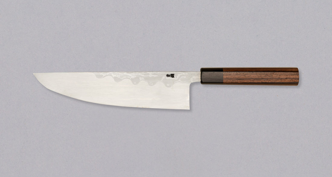 Kawamura Sakimaru-Gyuto Aogami #2 Damascus 220 mm [palisandar]