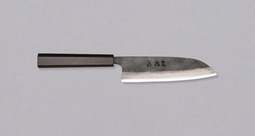 Kokugei Santoku Aogami #1 Kuro-uchi Ebony 165 mm