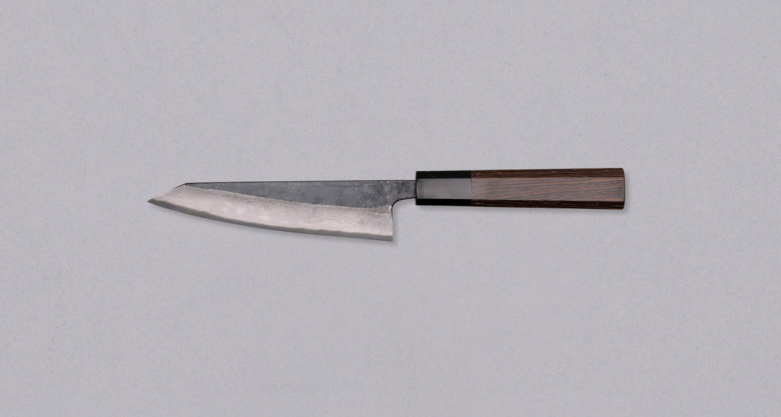 Kumokage Honesuki Aogami #2 Kuro-uchi Damascus 150 mm