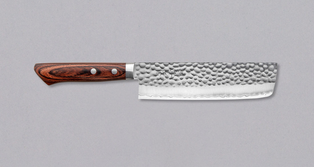 Masutani Nakiri Hammered Wide 165 mm