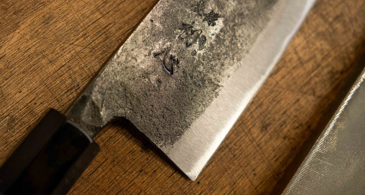 Kurokaze Ryo-Deba Aogami #2 Kuro-uchi 180 mm