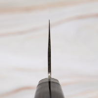 Masutani Wide Nakiri Damascus Black 165 mm