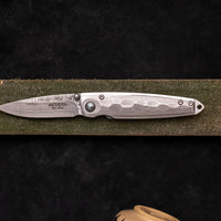 Mcusta Manual Tsuchi Damascus Pocket Knife [MC-0034D]