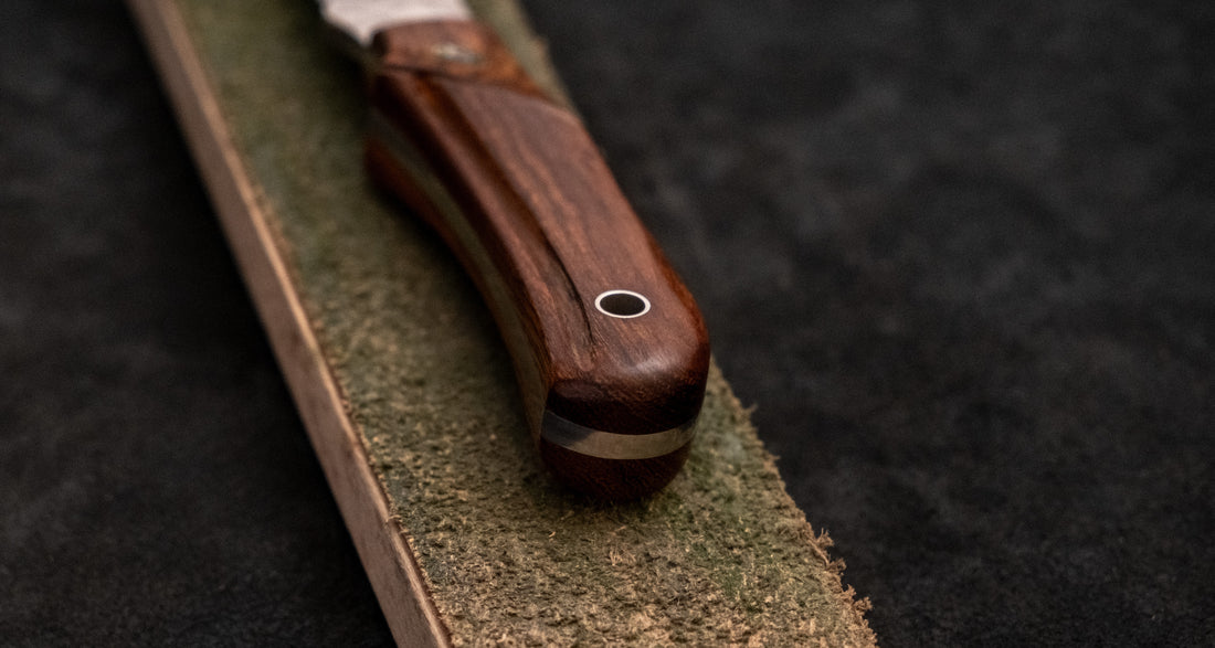 Mcusta Mike Irie Sport 300 Damascus VG-10 Core Ironwood Fixed Blade [MC-233DI]
