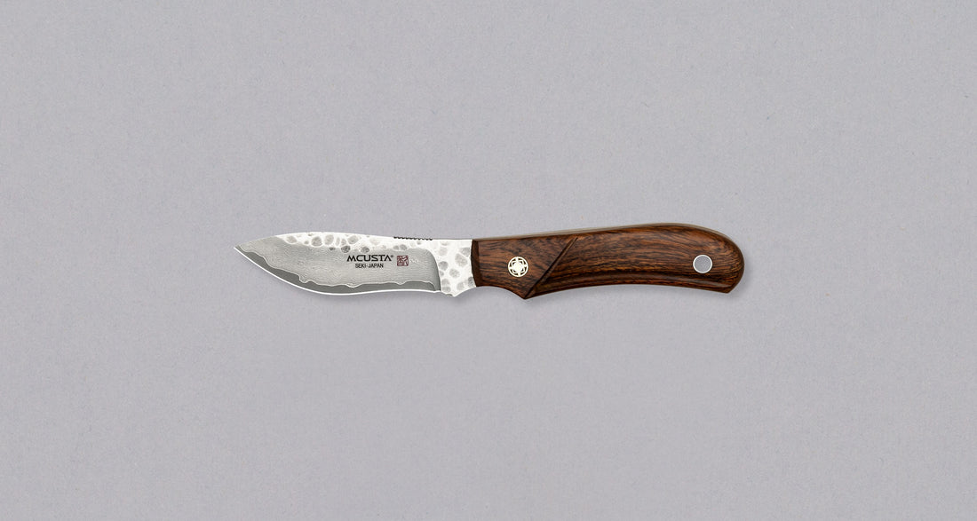 Mcusta Mike Irie Sport 300 Damascus VG-10 Core Ironwood Fixed Blade [MC-233DI]