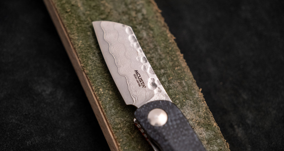 Mcusta Petite Jute Micarta Pocket Knife [MC-0211D]