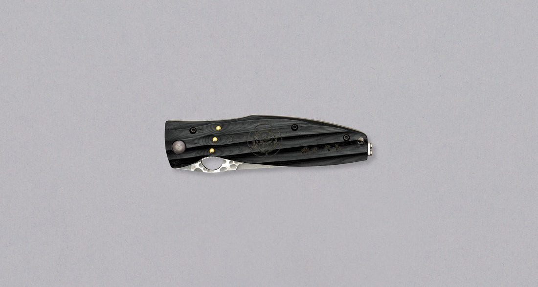 Mcusta Sengoku Oda Nobunaga Micarta Pocket Knife [MC-0181G]