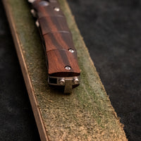 Mcusta Shinra Emotion Take Ironwood Pocket Knife [MC-0074DI]