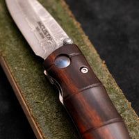 Mcusta Shinra Emotion Take Ironwood Pocket Knife [MC-0074DI]