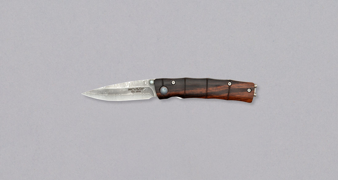 Mcusta Shinra Emotion Take Ironwood Pocket Knife [MC-0074DI]