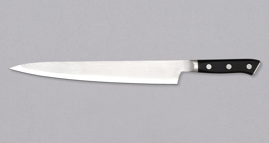 Mcusta Slicer Damascus D Classic Black 270 mm