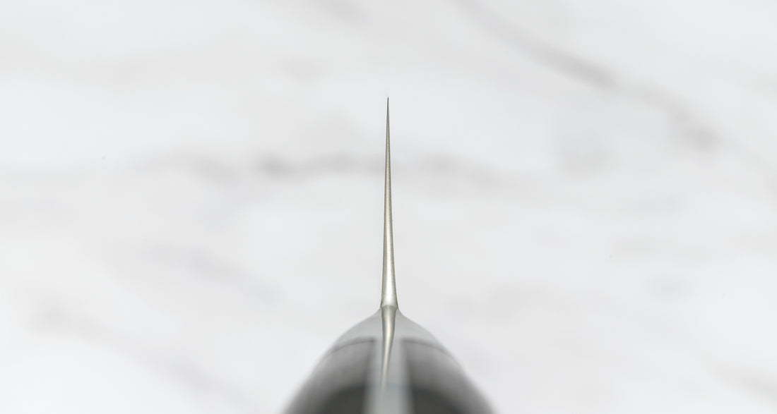 Mcusta Slicer Damascus D Classic Black 270 mm