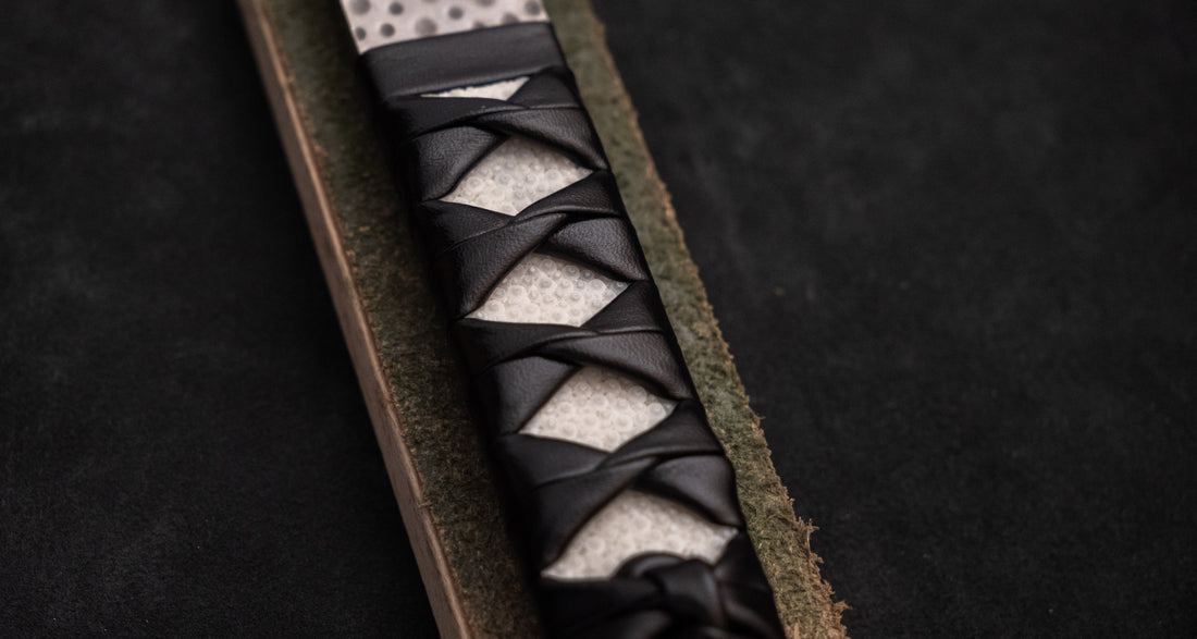 Mcusta Tanto SPG2/R2 Damascus - Fixed Japanese Knife [MC-0242GD]
