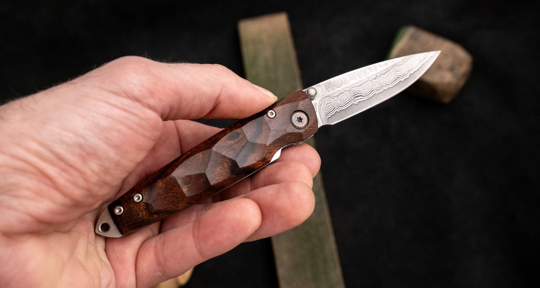 Mcusta Tsuchi Cocobolo Pocket Knife [MC-0077DI]