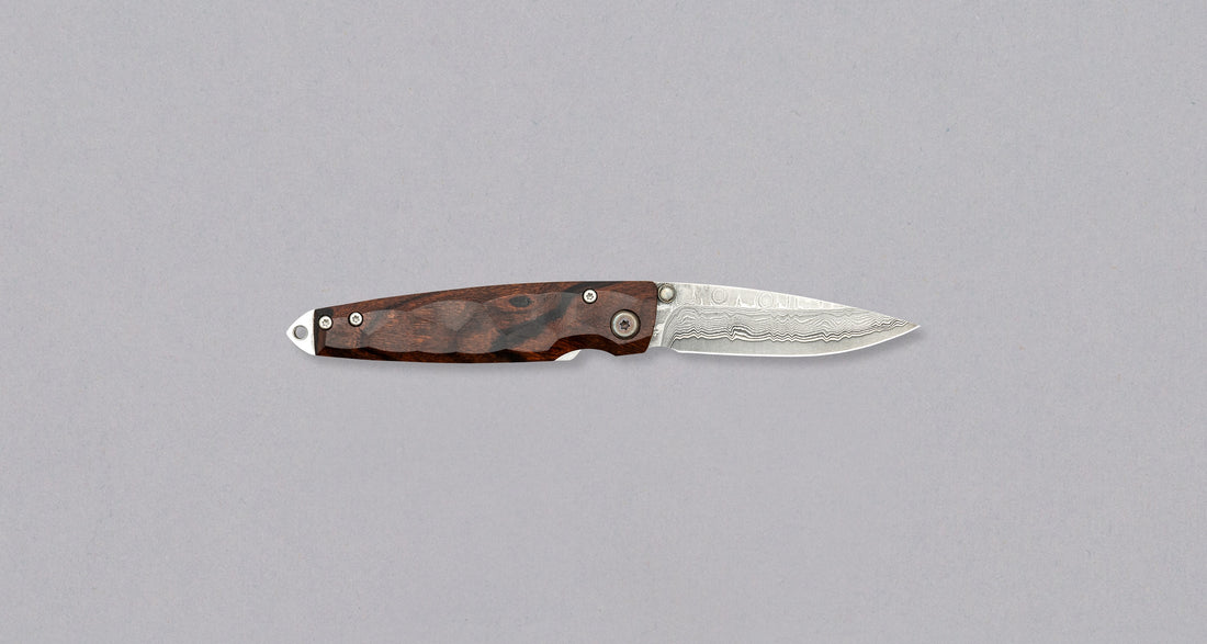 Mcusta Tsuchi Cocobolo Pocket Knife [MC-0077DI]