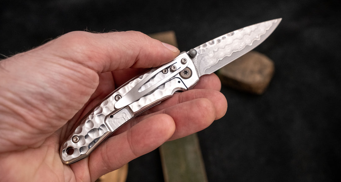Mcusta Tsuchi Small Hammered Pocket Knife [MC-0113D]