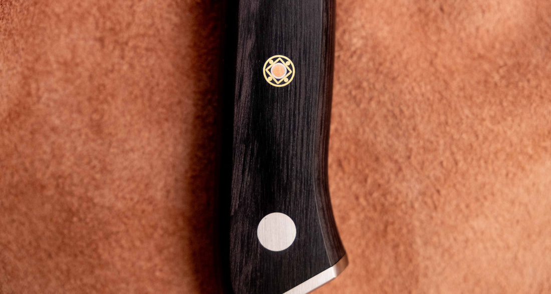 Mcusta Boning VG-10 Black Damascus 165 mm