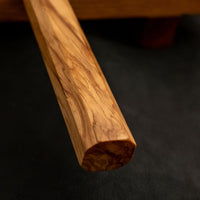 Hatsukokoro Mercury Kiri-Gyuto Kurozome Damascus 210 mm [Mono Olivewood]