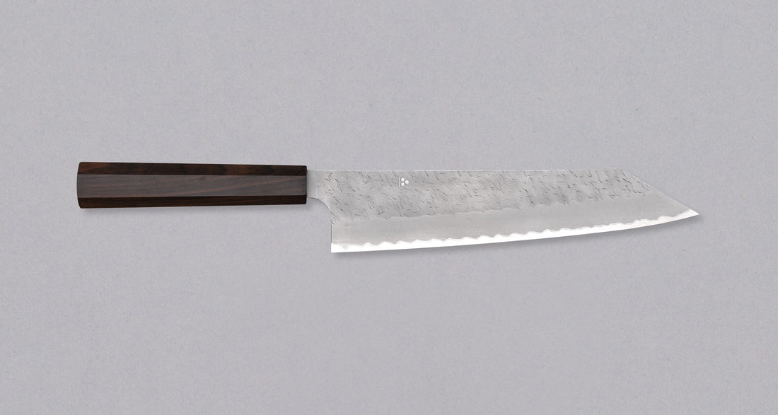 Nigara Kiri-Gyuto Aogami Super Migaki Tsuchime 240 mm