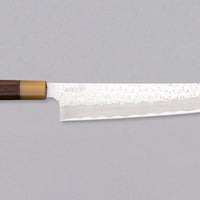 Nigara Sujihiki STRIX Damascus Tsuchime Wa Rosewood 270 mm