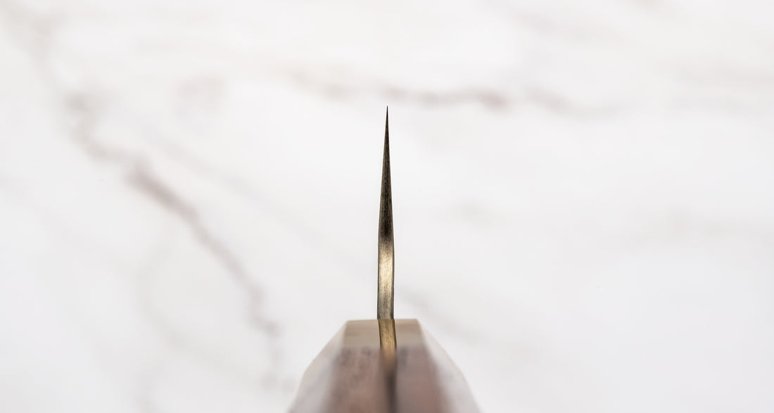 Nigara Sujihiki STRIX Damascus Tsuchime Wa Rosewood 270 mm
