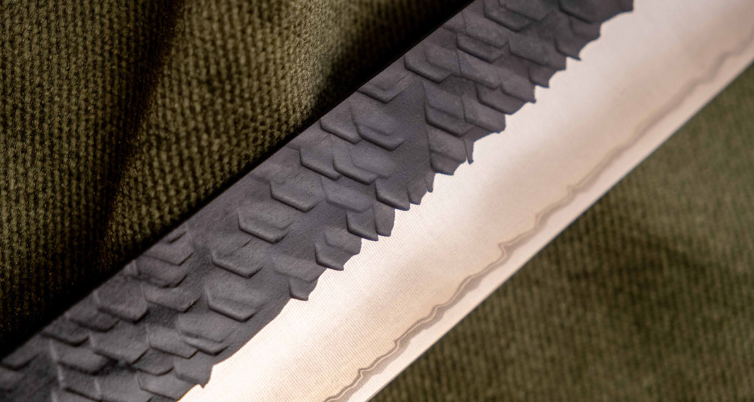 Nigara Sakimaru Sujihiki SG2 Kurouchi Tsuchime 300 mm [Ebony]