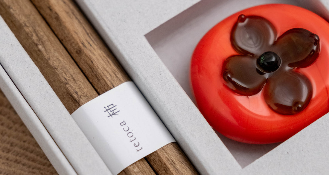 KURABI Mino set zdjelica i štapića za jelo – japanska keramika Yusai