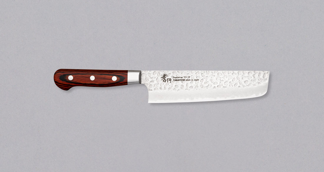Sakai Takayuki Damascus Nakiri 160 mm
