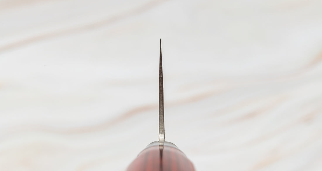 Seki Kotetsu Gyuto Vg-10 Migaki 200 mm [red pakkawood]